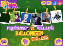 Printese si Personaje Negative de Halloween