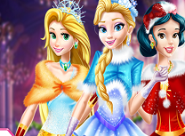 Printesele Craciun la Castel