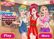 Printesele Disney Stil Hipster