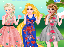 Printesele Stil Floral