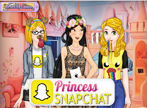 Printesele pe Snapchat