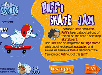 Puff cu Skateboardul
