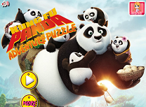 Puzzle cu Aventurile lui Po