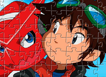 Puzzle cu Digimon Fusion