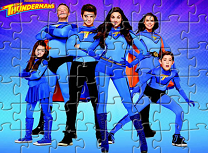 Puzzle cu Familia Thunderman