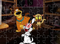 Puzzle cu Personajele din Bunnicula
