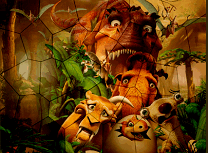 Puzzle cu Personajele din Ice Age