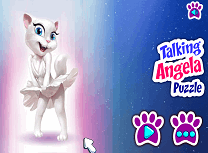 Puzzle cu Talking Angela