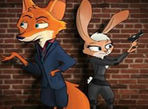 Puzzle cu Zootopia