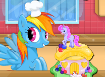 Rainbow Dash Face Tort