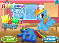 Rainbow Dash Gateste Prajitura M And M