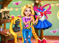 Rapunzel Face Cosplay