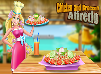 Rapunzel Gateste Paste cu Pui si Brocoli