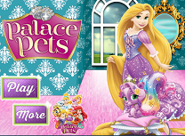 Rapunzel si Animalele de la Palat