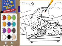 Show-ul de Noapte Buna de Colorat