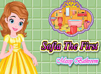 Sofia Intai Curatenie in Baie