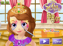 Sofia Pictata pe Fata