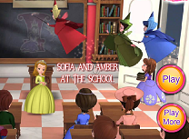 Sofia si Amber la Scoala