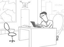 Sparge Calculatorul de la Birou