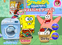 Spongebob Spala Pantalonii