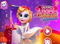 Talking Angela la Hollywood