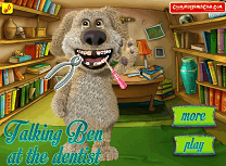 Talking Ben la Dentist