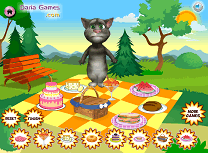 Talking Tom la Picnic