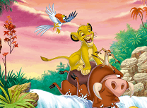 Timon si Pumba Litere Ascunse