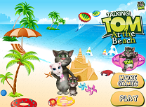 Tom cu Familia la Plaja