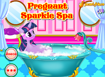 Twilight Sparkle la Spa