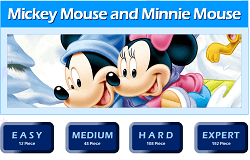 Mickey si Minnie Mouse