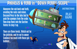 Phineas si Ferb cu submarinul