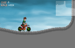 Ben 10 Omniverse pe Motocicleta