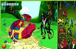 Creaza Scene cu Ben 10 Omniverse