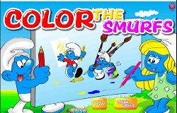 Picteaza cu Strumfii