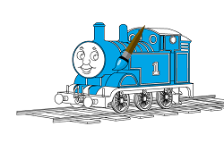 Coloreaza cu Thomas