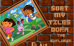 Dora si Diego Puzzle 2