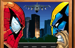 Spiderman si Wolverine Puzzle