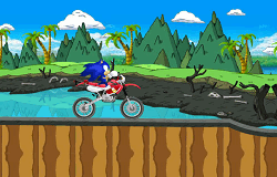 Sonic Aventura cu Motocicleta
