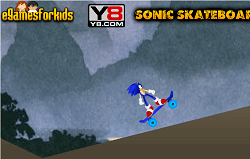 Sonic cu Skateboardul