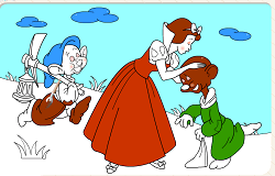 Picteaza cu Alba ca Zapada