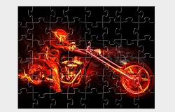 Motociclistul Fantoma Puzzle