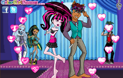 Draculaura Si Clawd Wolf Dressup