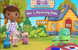 Doctorita Plusica de Colorat