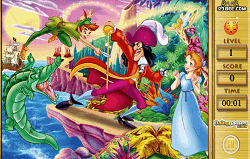 Peter Pan Litere Ascunse