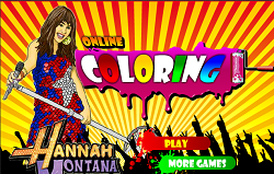 Hannah Montana de Colorat