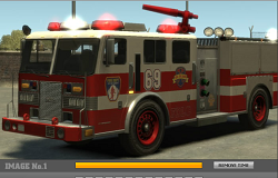 Masina de Pompieri Litere Ascunse