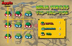 X si 0 cu Testoasele Ninja