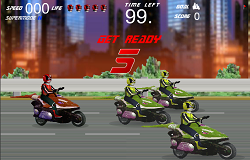 Curse cu Power Rangers