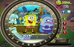 Spongebob Litere Ascunse